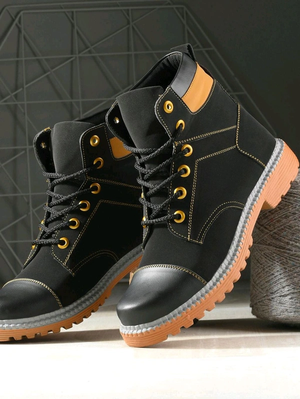 Shoes Lether  - Black, Xxl