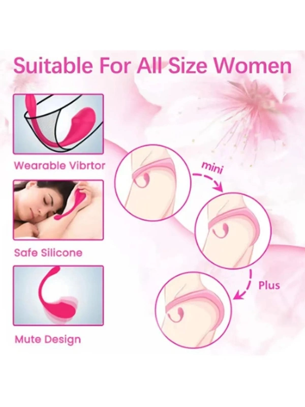  APP Remote Control USB Mini Vibrator 1&2&3 9 Frequency Adult Sex Toy for Women - Purple