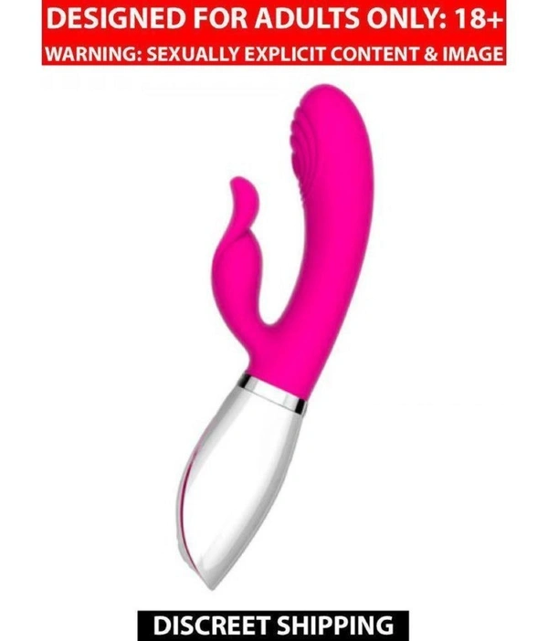 8 SPEED XOXO PREMIUM QUALITY PINKY/PURPLE 8 SPEED VIBRATING WATERPROOF DILDO VIBRATOR - - 8 INCH, PINK &  WHITE
