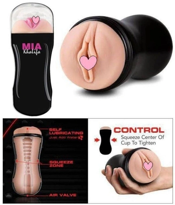 MIA KHALIFA MALE MASTURBATOR WITH FREE LUBE BY Crazynyt - 9, skin