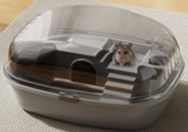 Hamster cage - 35.5*27.5*20, Grey, 0.013