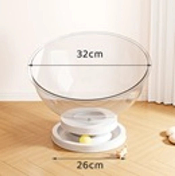 Space capsule Cat den - 32cm(White)
S, 0.019