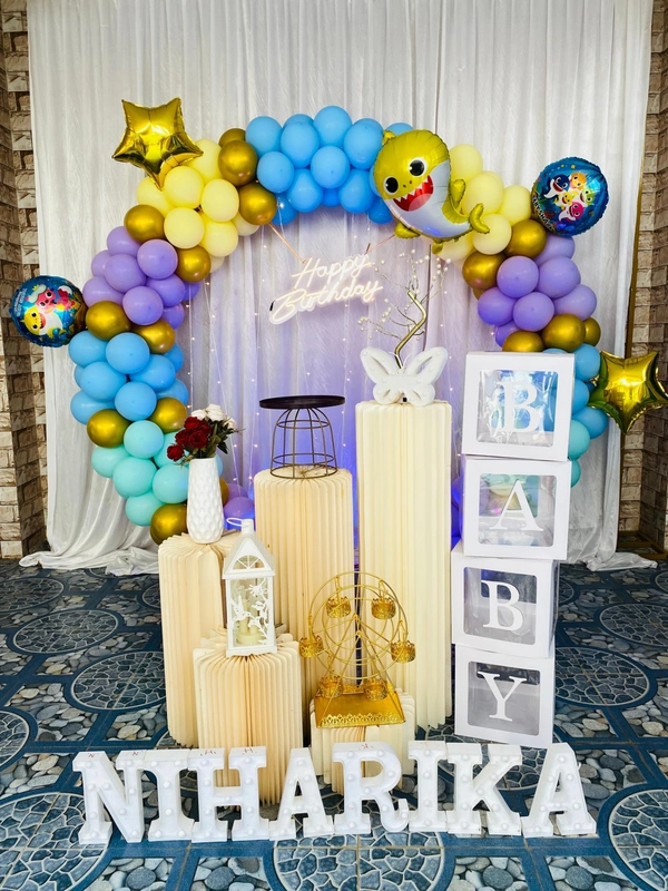 coco melon theme ring arch