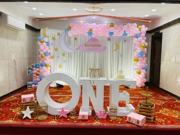 1st year Baby Girl Birthday