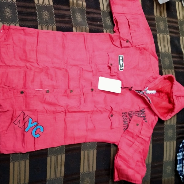 Shirt For Men  - pink, L