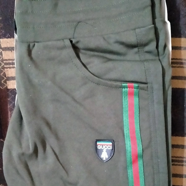Lower For Men 4 Way Lycra - dark green, XL