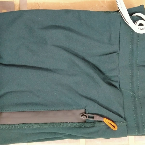 Lower For Men 4 Way Lycra - dark green , L