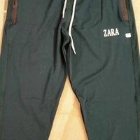 Lower For Men 4 Way Lycra - dark green , L
