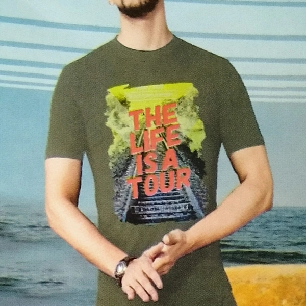 T Shirt For Men  - XL, green