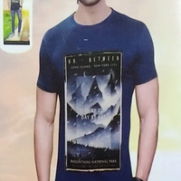 T Shirt For Men  - blue, L