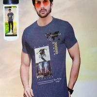 T Shirt For Men  - blue, L