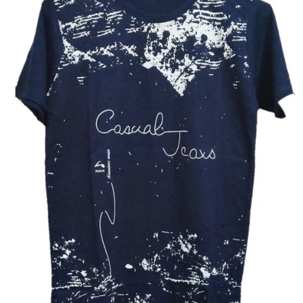 T Shirt For Men  - black, L