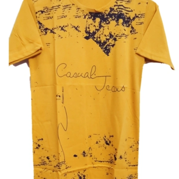T Shirt For Men  - black, L