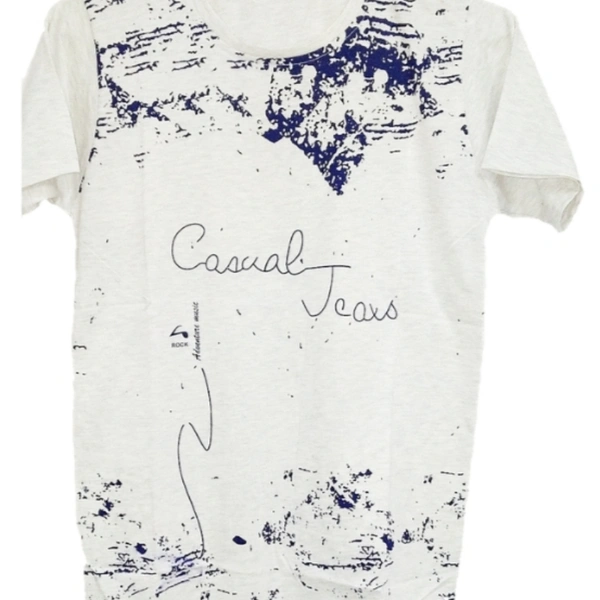 T Shirt For Men  - black, L
