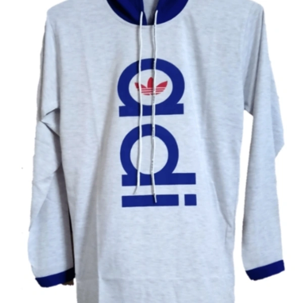 T Shirt For Men  - grey and blue , XL