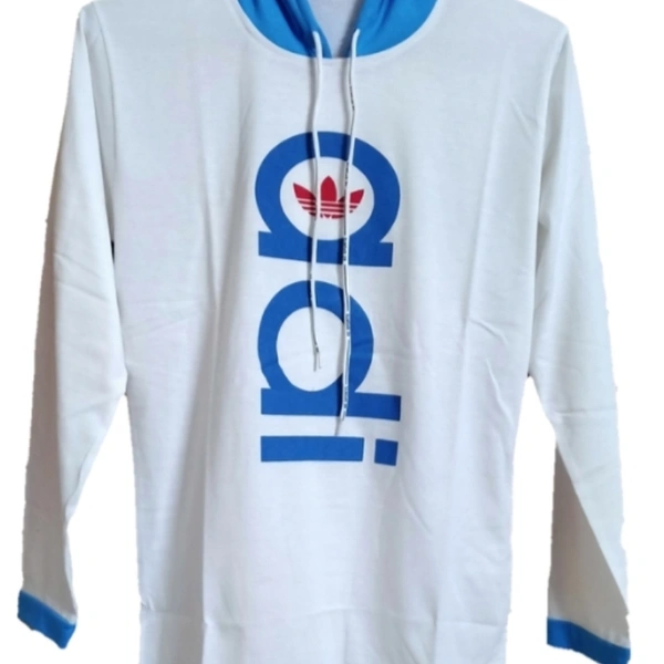 T Shirt For Men  - grey and blue , XL