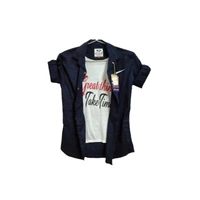 Shirt For Men  - blue, L