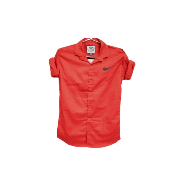 Shirt For Men  - red, M