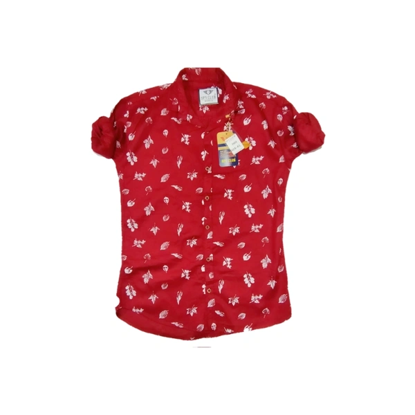 Shirt For Men  - red, XL