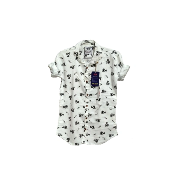 Shirt For Men  - white, L