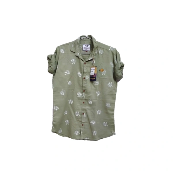 Shirt For Men - green, XL
