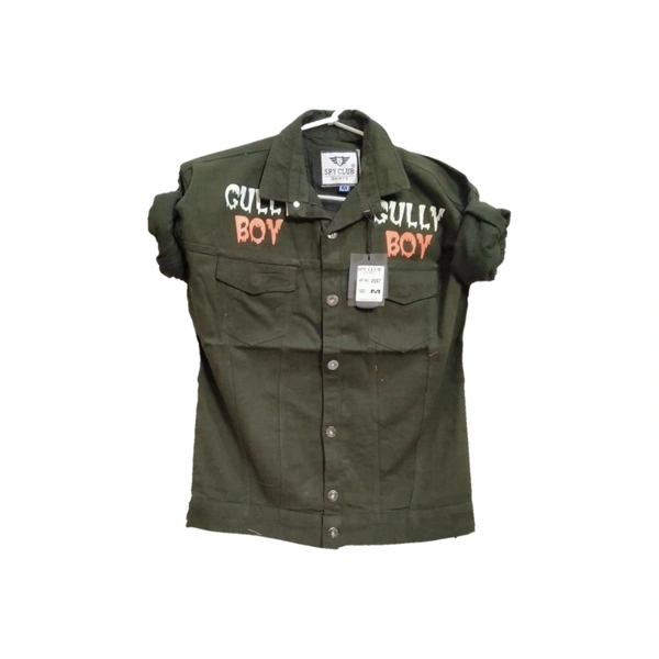 Shirt For Men  - Dark green, M