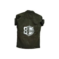 Shirt For Men  - Dark green, M