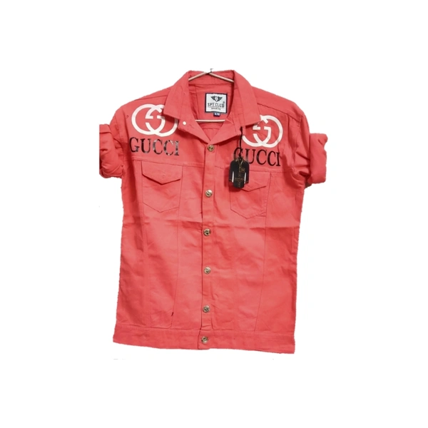 Shirt For Men  - Dark blue, L