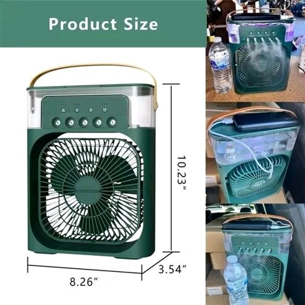 Free Delivery  Portable Mini Cooler Mini Air Conditioner  - Free Size