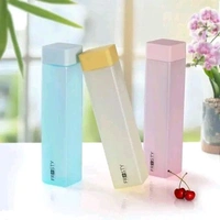 Free Delivery  Frosty Plastic Food Grade Fridge Square Watter Bottle Pack Of 6  - Free Size