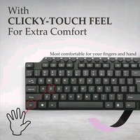 Zebion  Free Delivery  Zebion Keyboard Mouse Combo  - Free Size, Black