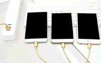 Free Delivery  Unbreakable 3 In 1 Fast Charging Cable Type C Lightning Usb 3.0 - Free Size