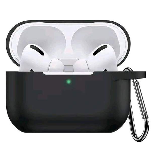 Free Delivery  Airpod Pro With Case TWS Bluetooth Earphone 3 Hour Battery Backup  - Black, Free Size