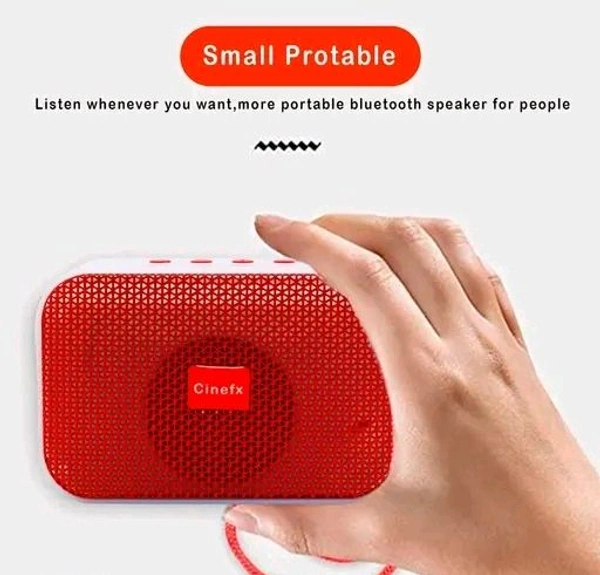 Free Delivery  Portable Dj Speaker With High Bass  - Free Size, White