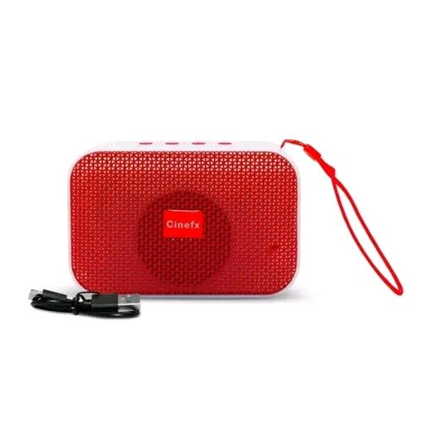 Free Delivery  Portable Dj Speaker With High Bass  - Free Size, White