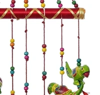 Mausam Art Gallery Green Parrot Windchimes For Home Decoration Beutiful Sound  - Free Size
