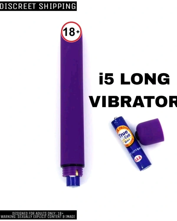 i5 Premium Long Vibrator For Women - Women, Purple, 7 Inch