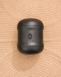 360 Vibrating Stroker : Revolutionary pleasure experience for men - TPE sleeve in ABS plastic casing, Men, Black