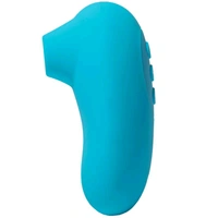 hello Cake  Little Sucker Clitoral Stimulator - body-safe materials, Eastern Blue, Women