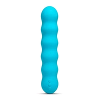 hello Cake Bounce Vibe Thrusting Vibrator - Silicone, Women, Eastern Blue