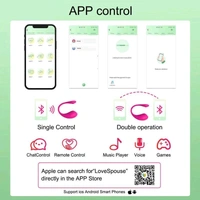 Bluetooth Love Egg Vibrator for Women - Silicone, 95*85*35mm, Tickle Me Pink