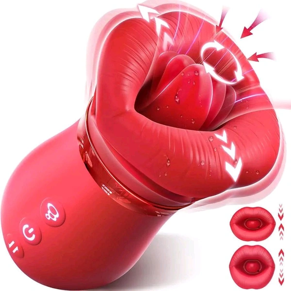 Big Mouth Female Clitoris Sucker - Wild Watermelon, Women, Silicone+ABS