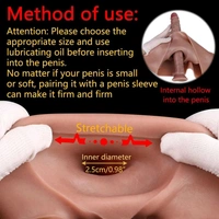 Premium Silicone Hollow Strap On Dildo - Couple, Silicone+ABS, 5.5 Inch