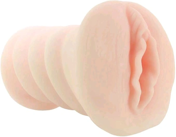 Pocket Pussy masturbator - Cameo, Soft silicone, 8 Inch