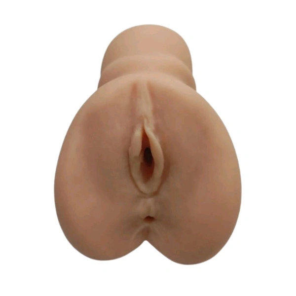 Masturbator With Pussy and Anal Hole - Men, Tan, Soft silicone