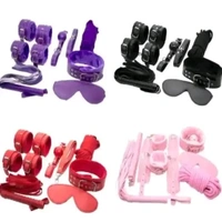 BDSM Kit For Extra Pleasure - Purple, Leather, Couple