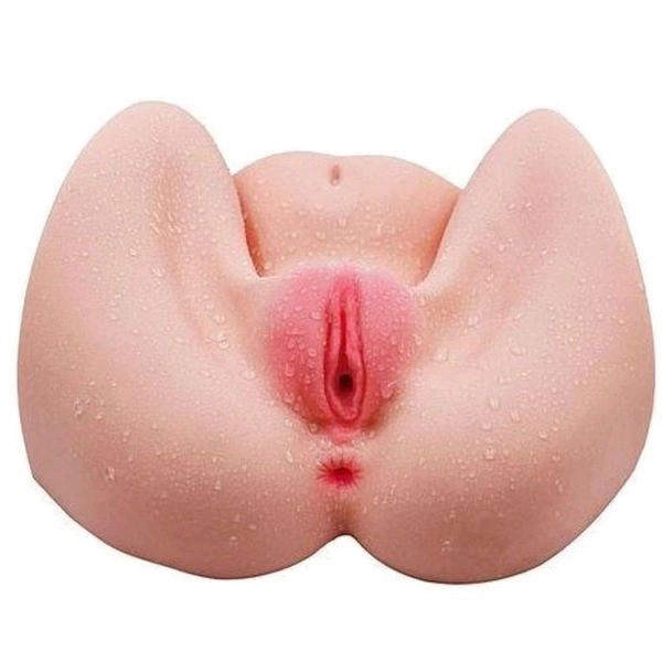Pussy and Anal Silicone Sex Doll - Soft silicone, Men, Tan