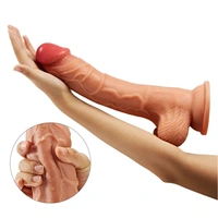 10 Inch Hulk Dildo - Women, Soft silicone, 10 Inch