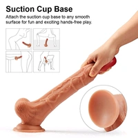 10 Inch Hulk Dildo - Women, Soft silicone, 10 Inch
