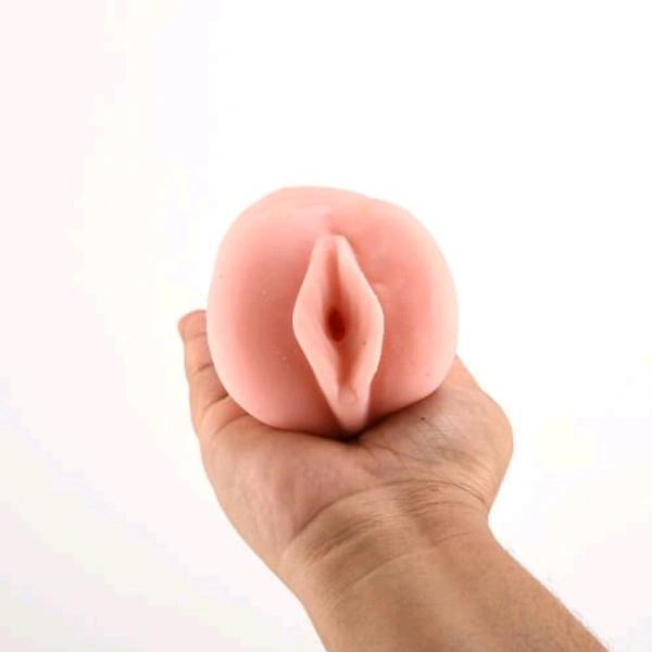 Pocket Pussy Vaginal Stroker­ Masturbators For Men  - Tan, Ultra soft silicone, Men